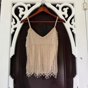 Vintage Olé Olé beaded top
